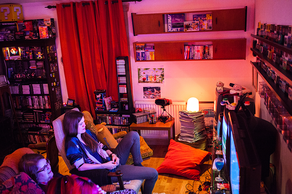 Geeky Gals Gathering gaming time