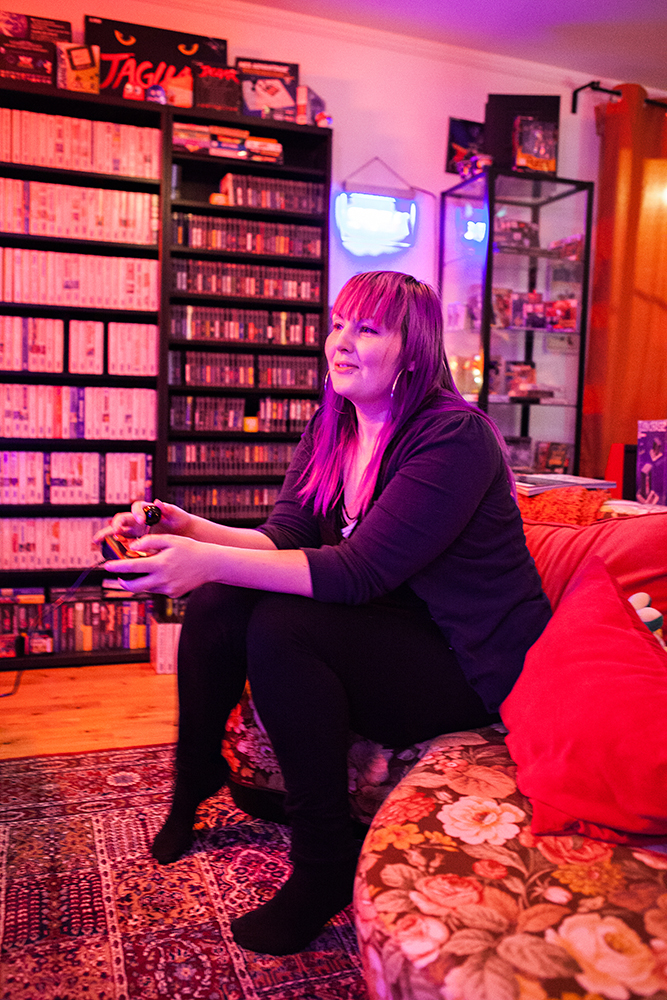 Mooncloud playing Cosmic Ark on Atari 2600