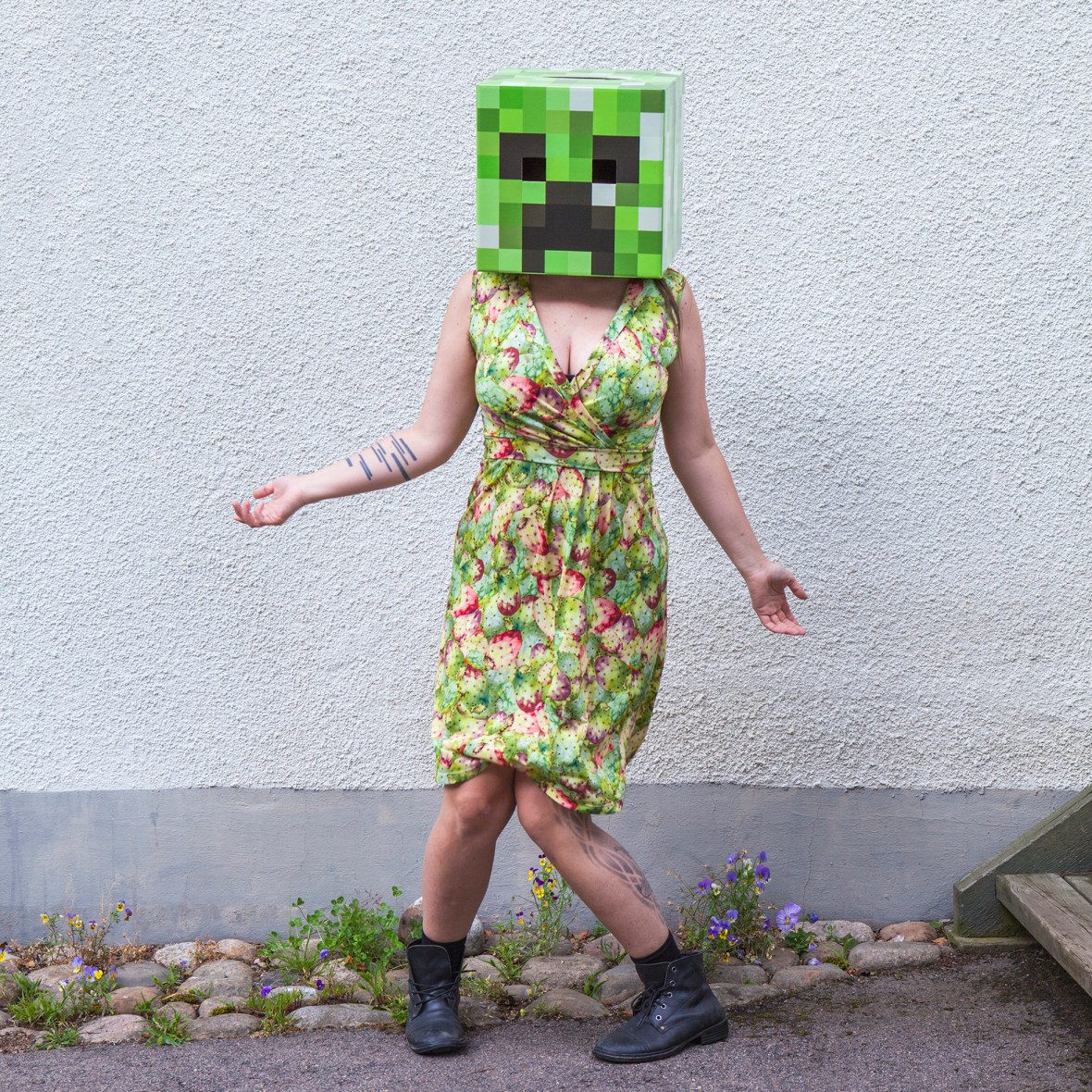 Minecraft Creeper WTF