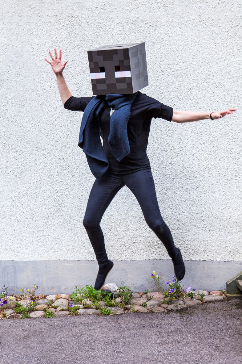 Minecraft Enderman jump