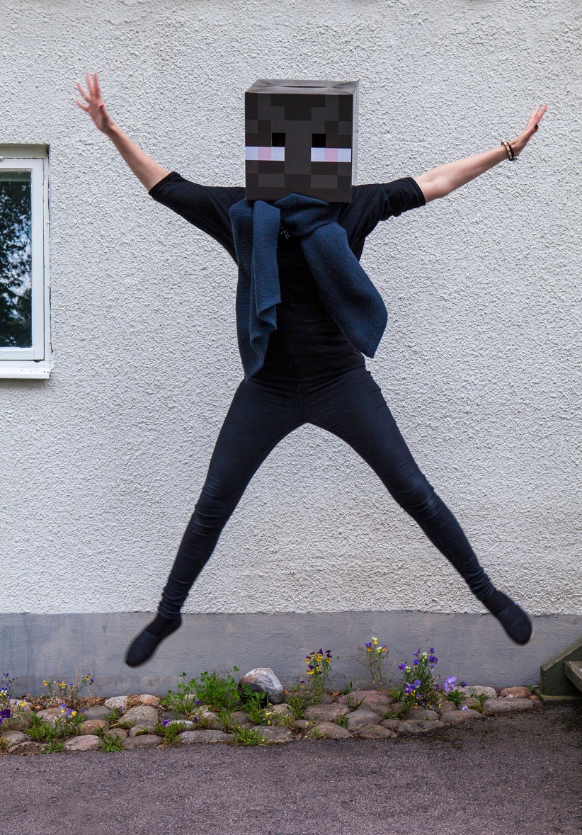 Minecraft Enderman jump