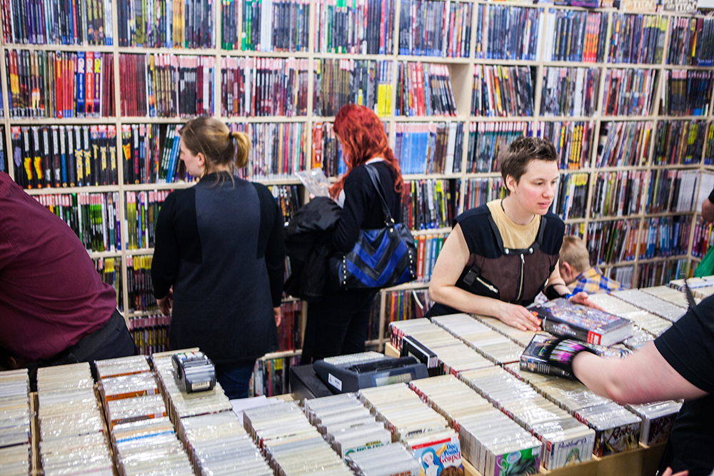 Comics for sale at Sci-Fi World
