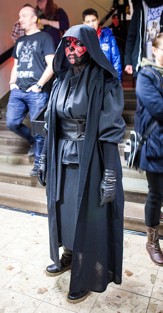 Darth Maul cosplay at Sci-Fi World