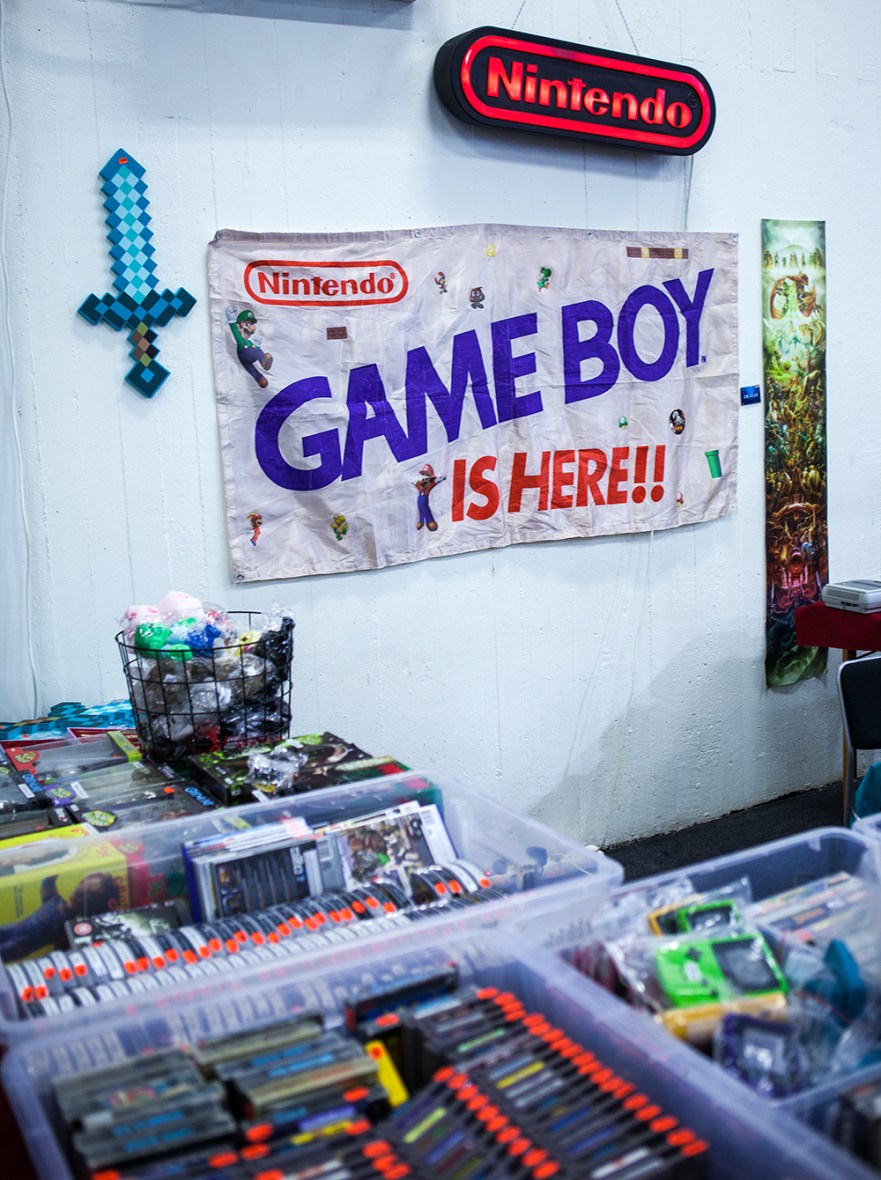 Retro games and Game Boy at Sci-Fi World