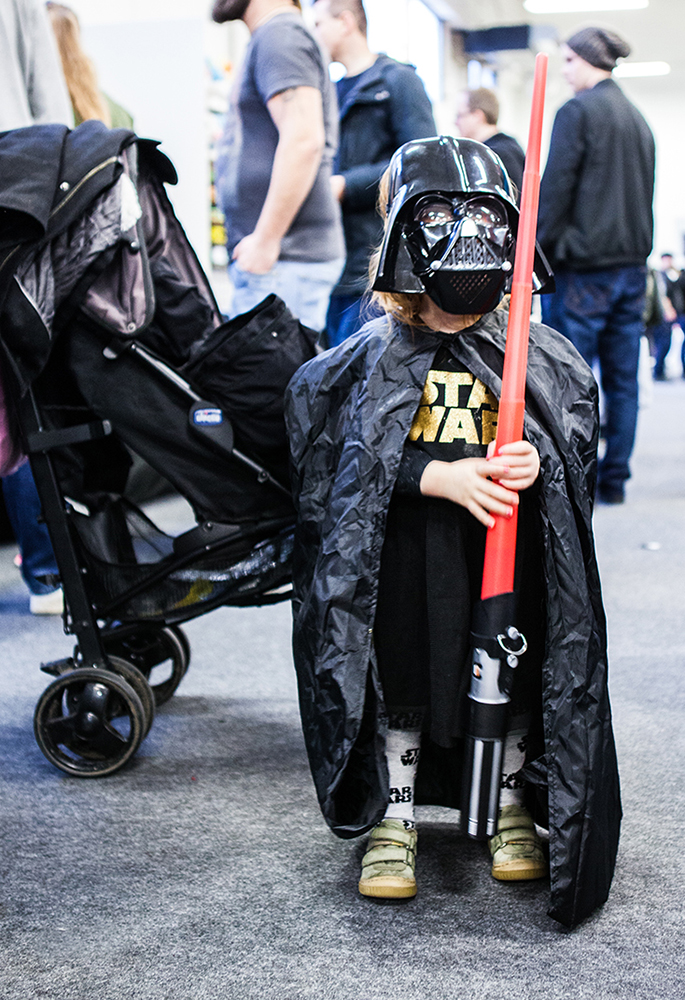 Star Wars girl at Sci-Fi World