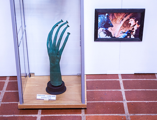 Star Wars props at Sci-Fi World