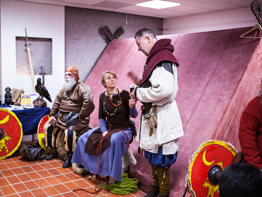 Vikings cosplay at Sci-Fi World