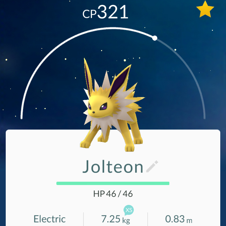 Jolteon - Pokémon Go