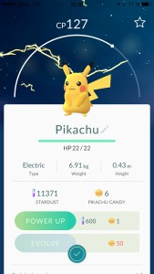 Pikachu! - Pokémon Go