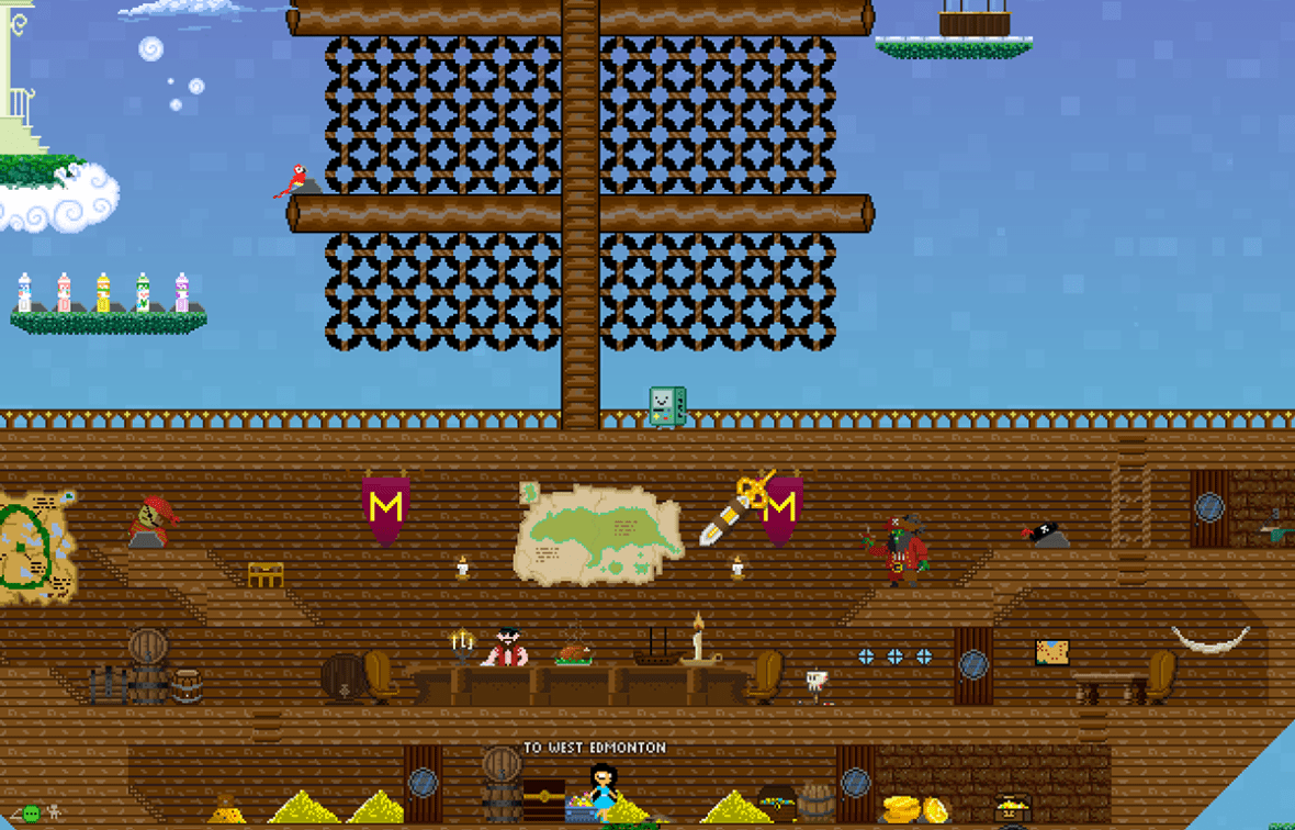 Pirate ship - Manyland