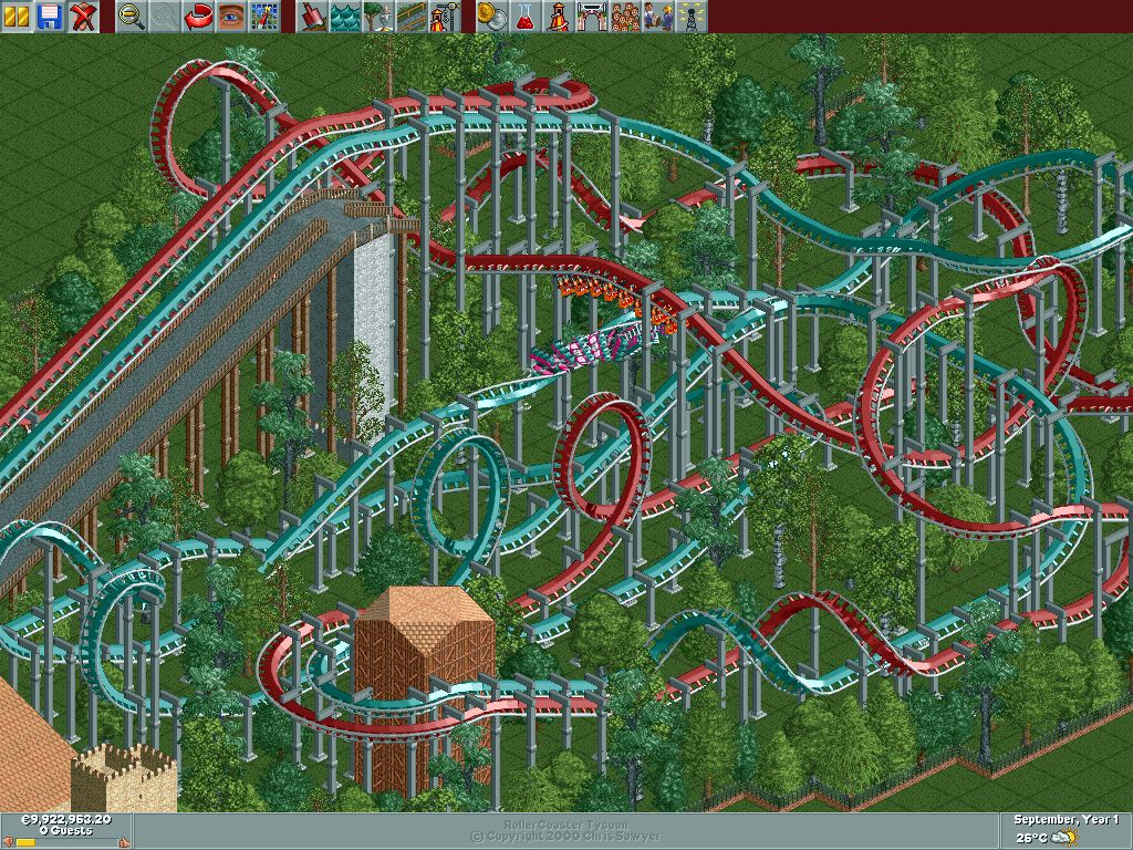 Roller Coaster Tycoon PC Game