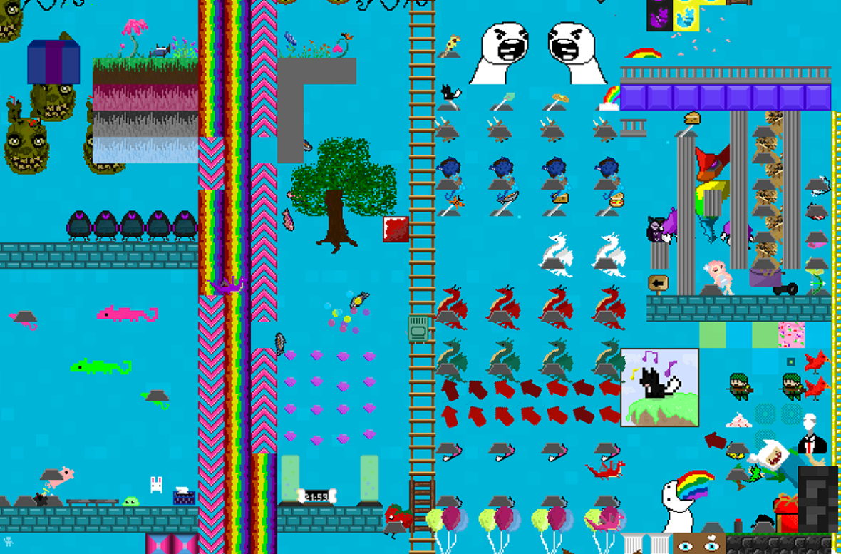 So much stuff - Manyland