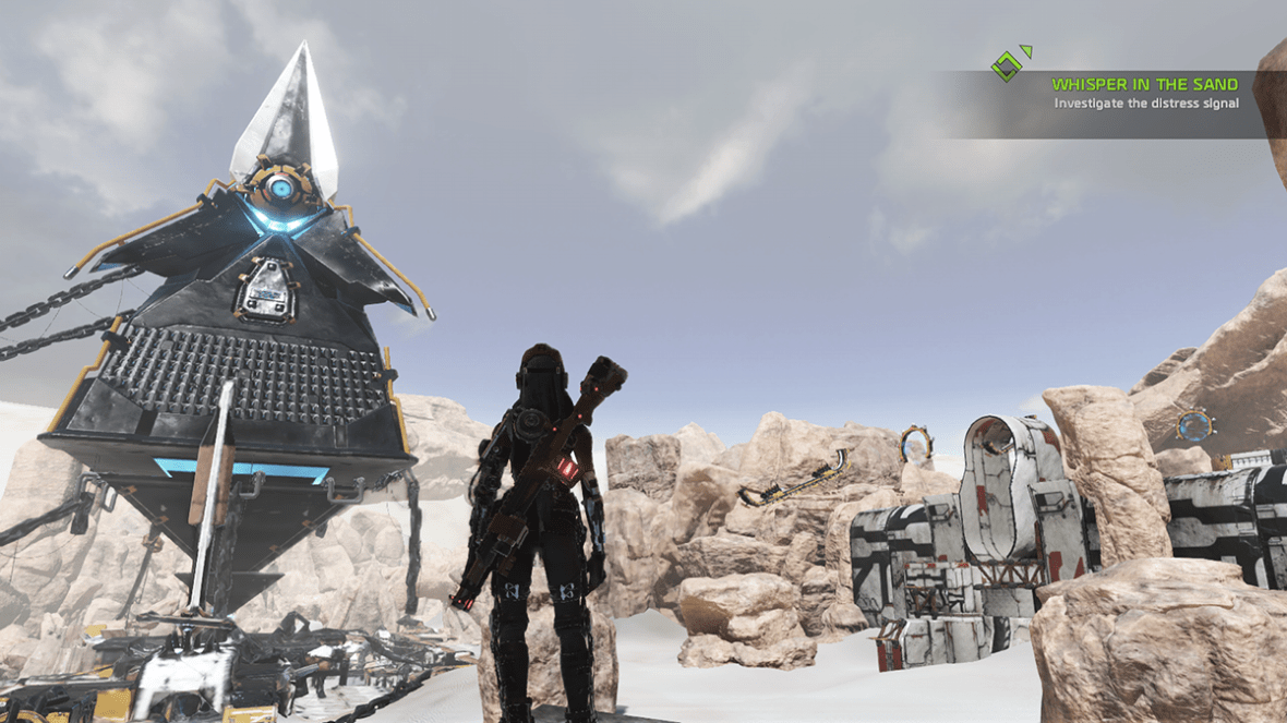 Structures in the sand - ReCore