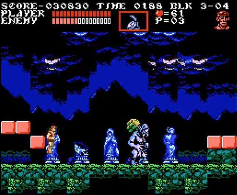 Castlevania Dracula's Curse Cyclops Boss