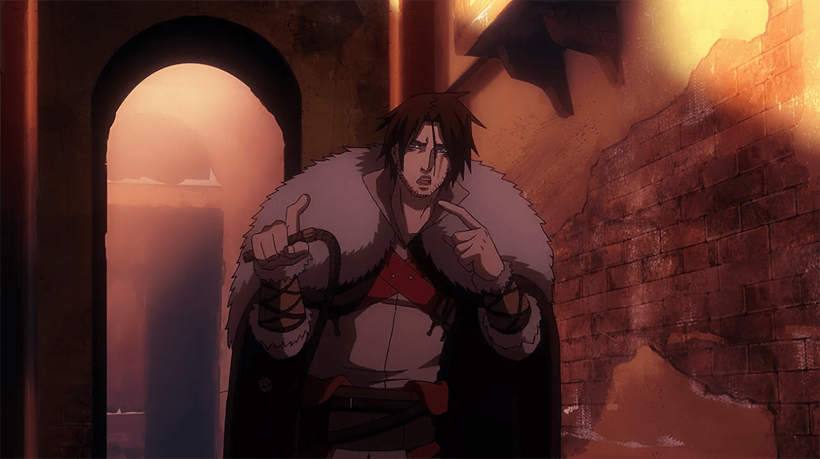 Castlevania Netflix - Trevor Belmont sarcastic
