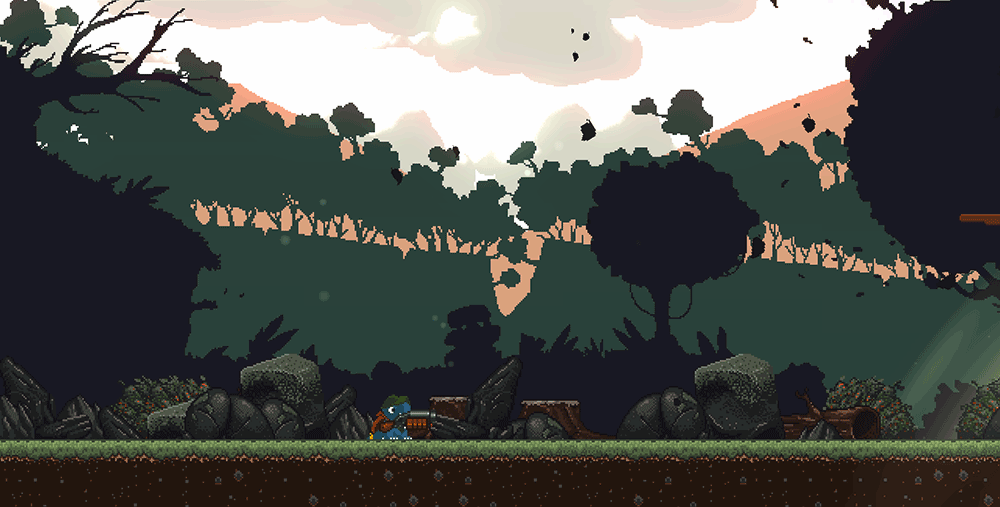 Dragon Bros Pixel graphics