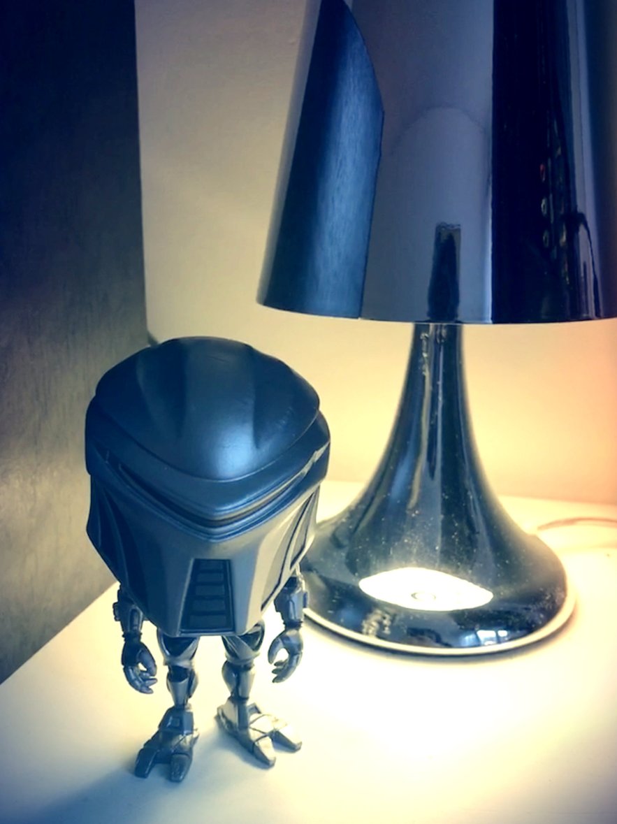 Cylon guarding the TV room