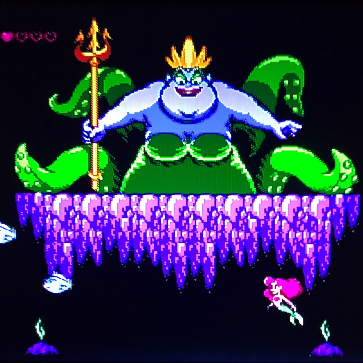 Famicom Ursula boss