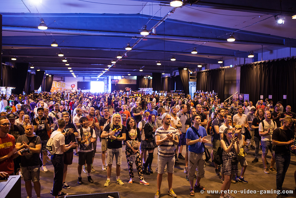 People at Restrospelsmässan 2018