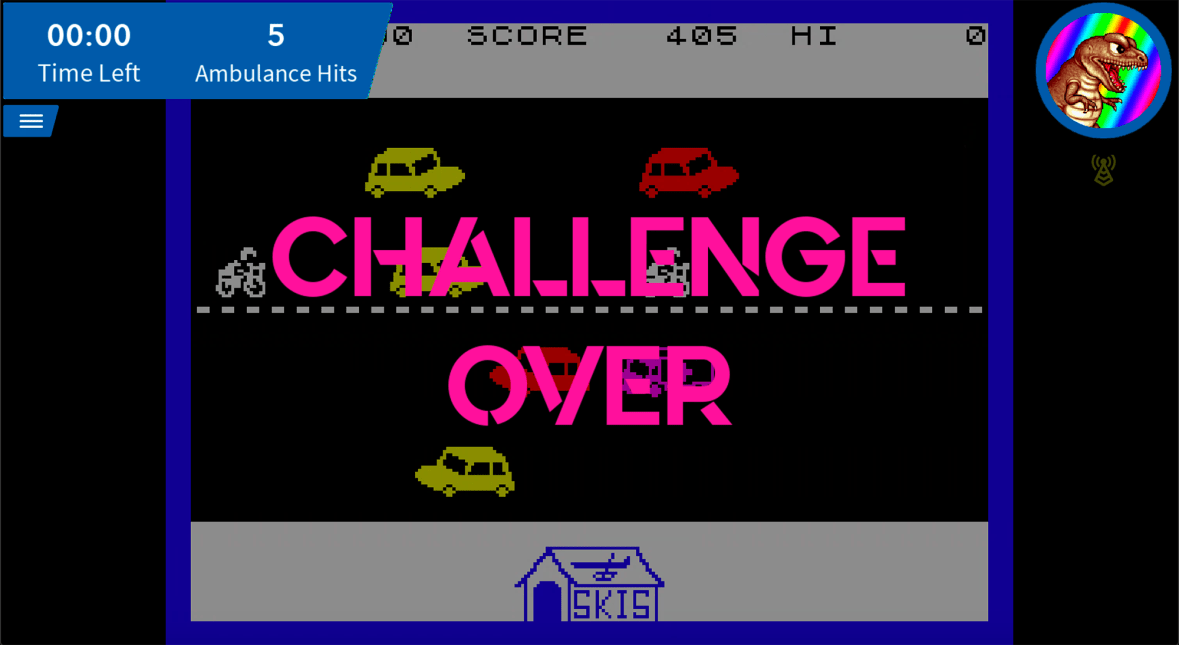 Horace Goes Skiing - Antstream Challenge Over